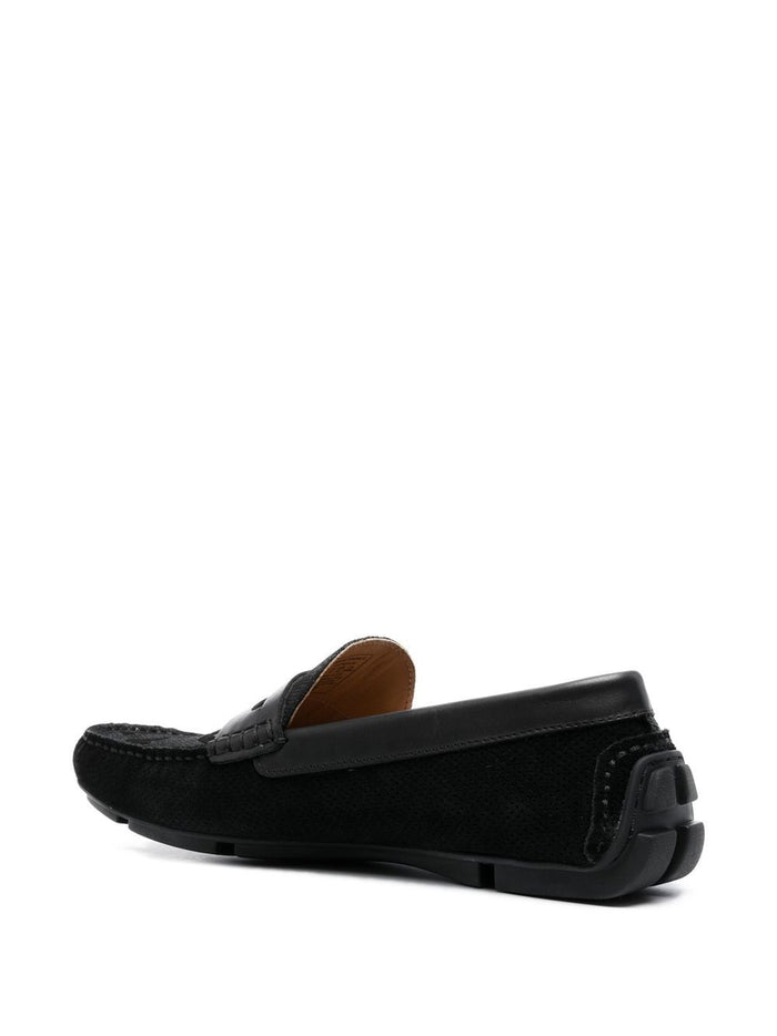 Emporio Armani Exclusive Flat Shoes Nero Outer: Calf Leather