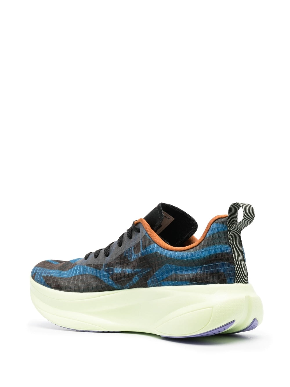 Brand Black Sneakers Blue