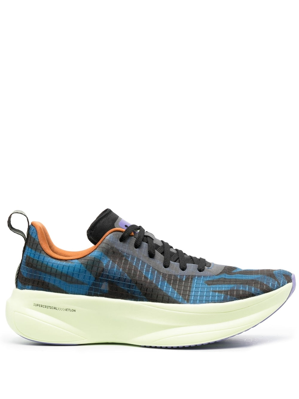 Brand Black Sneakers Blue