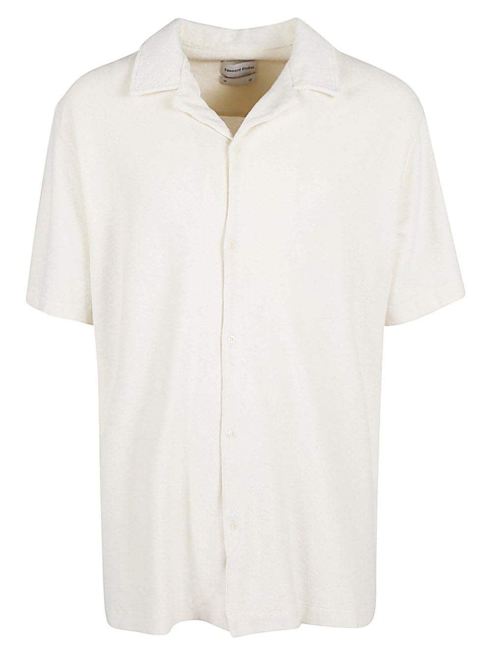 EDMMOND STUDIOS Shirts White Main Material: Cotton Modal