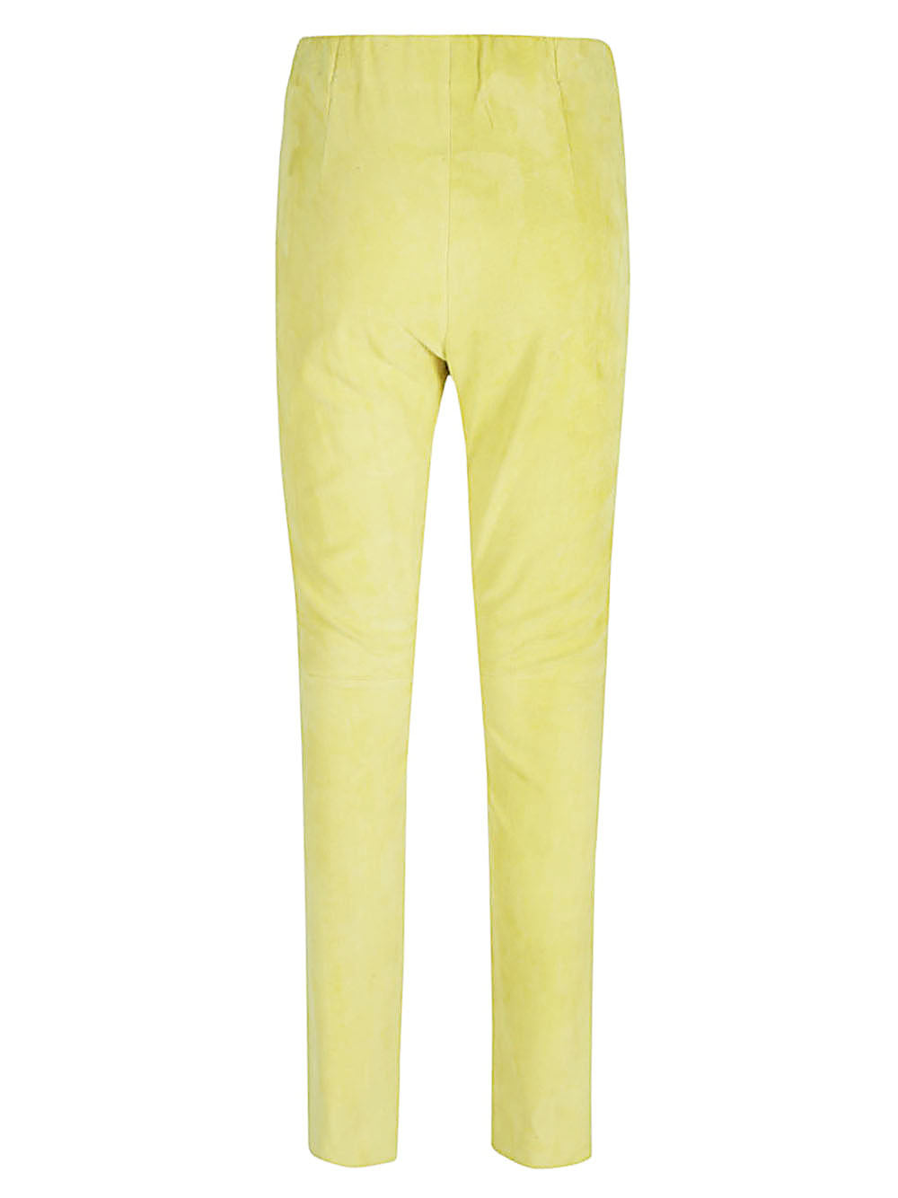 Via Masini 80 Trousers Yellow Main Material: Leather