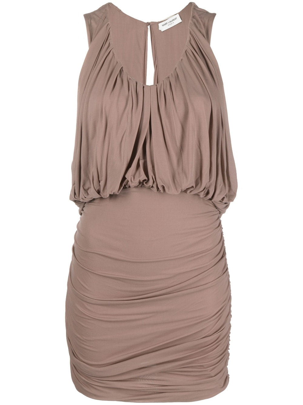 Saint Laurent Dresses Pink Cupro
