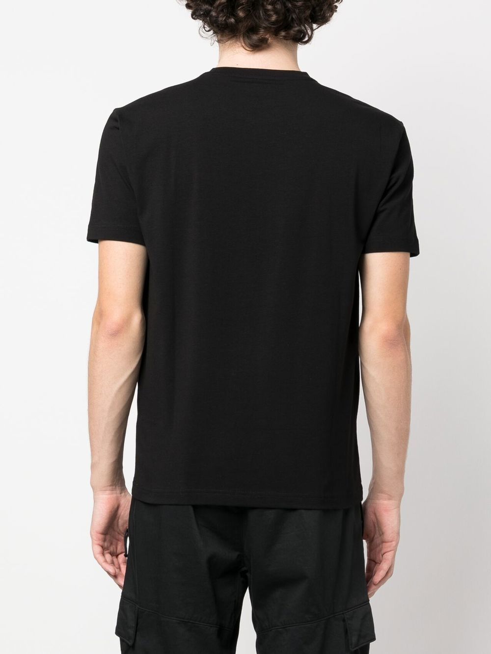 Ea7 T-Shirts And Polos Nero Cotton