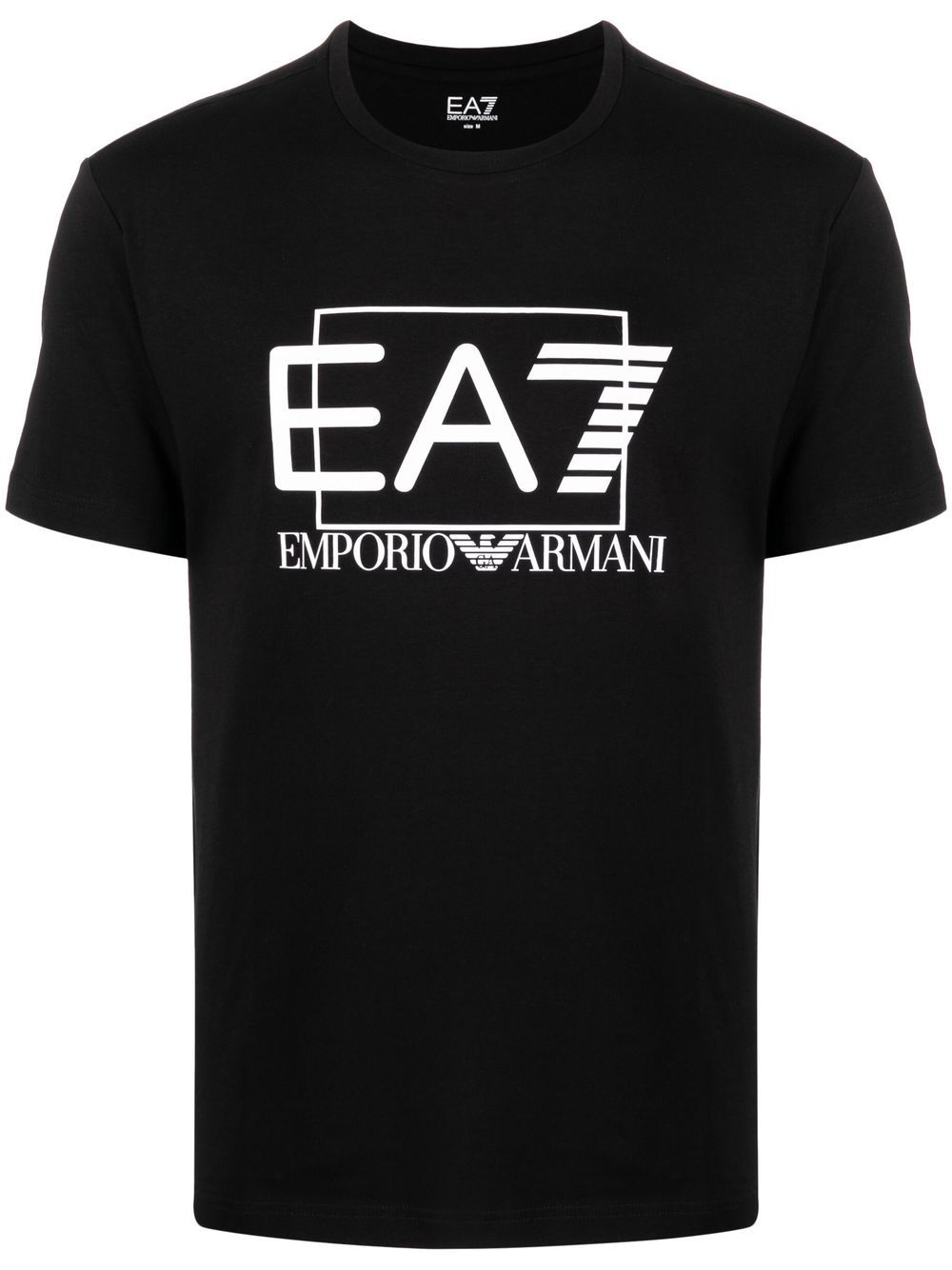 Ea7 T-Shirts And Polos Nero Cotton