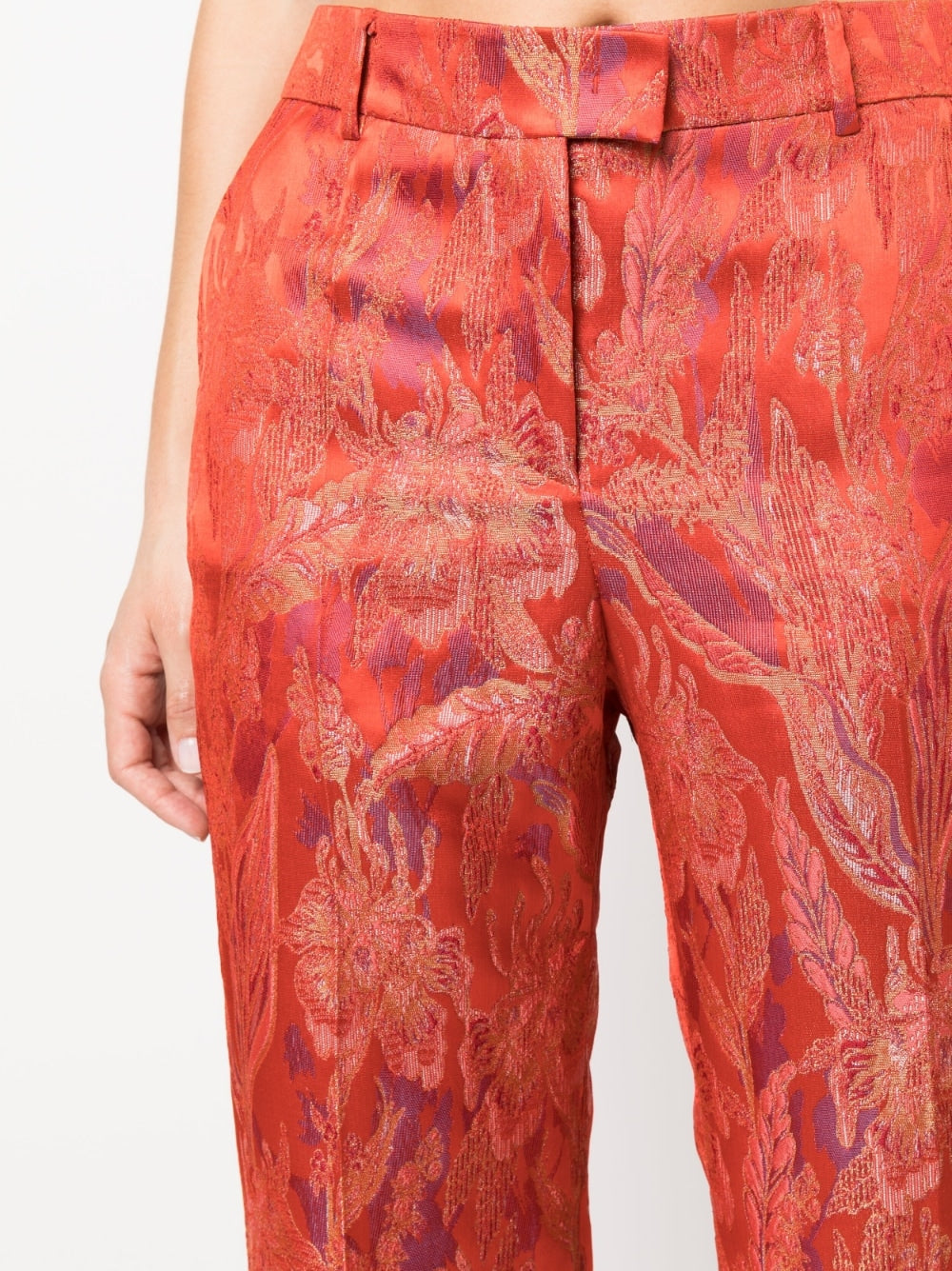 Alberto Biani Trousers Red Outer: Viscose