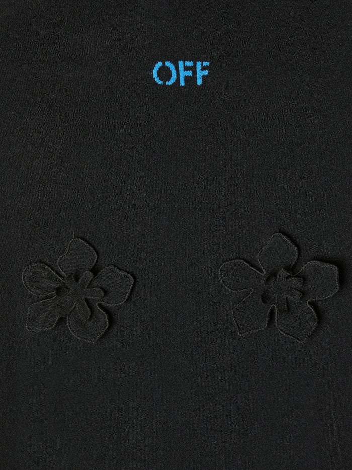 Off White Dresses Black Viscose