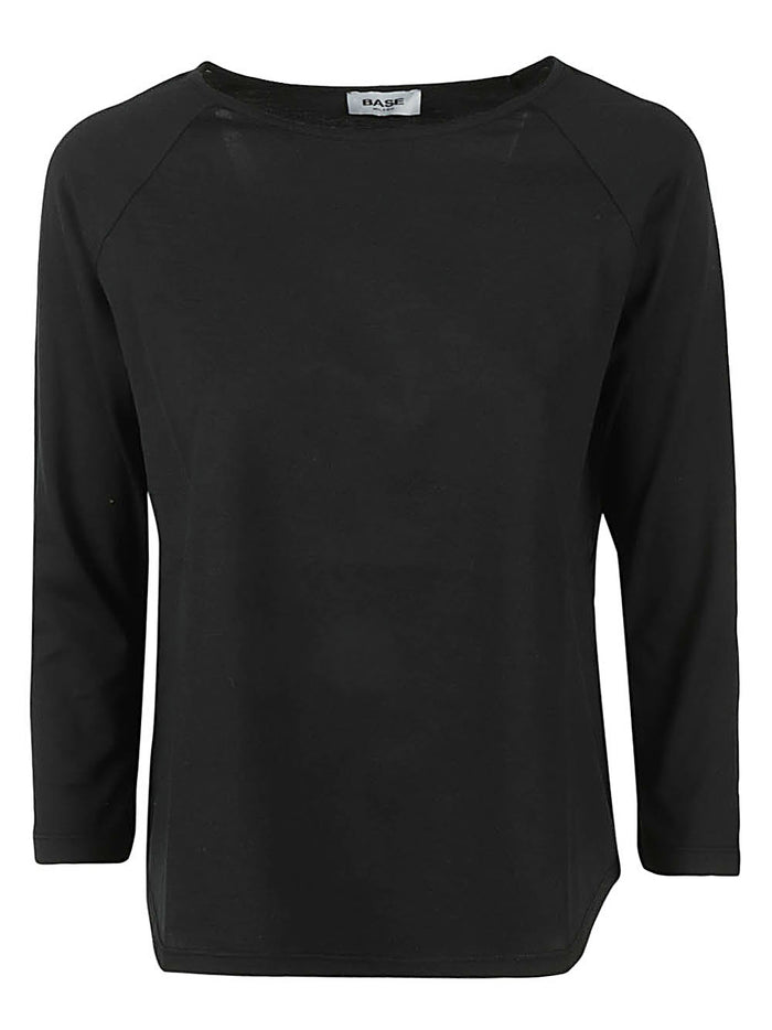 Base Sweaters Black Main Material: Cotton