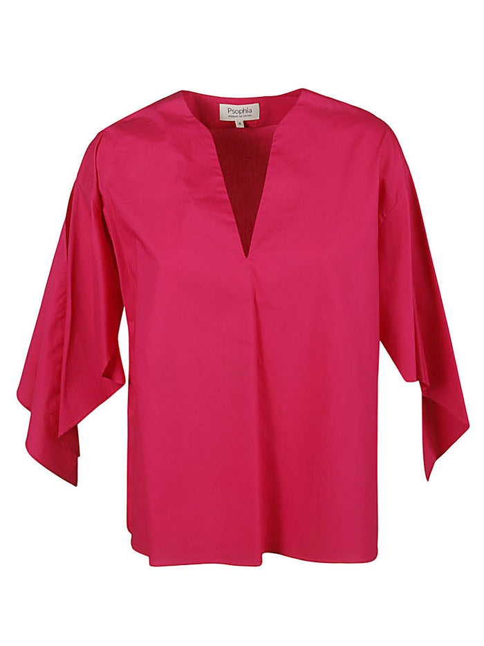 PSOPHIA Top Fuchsia Main Material: Cotton