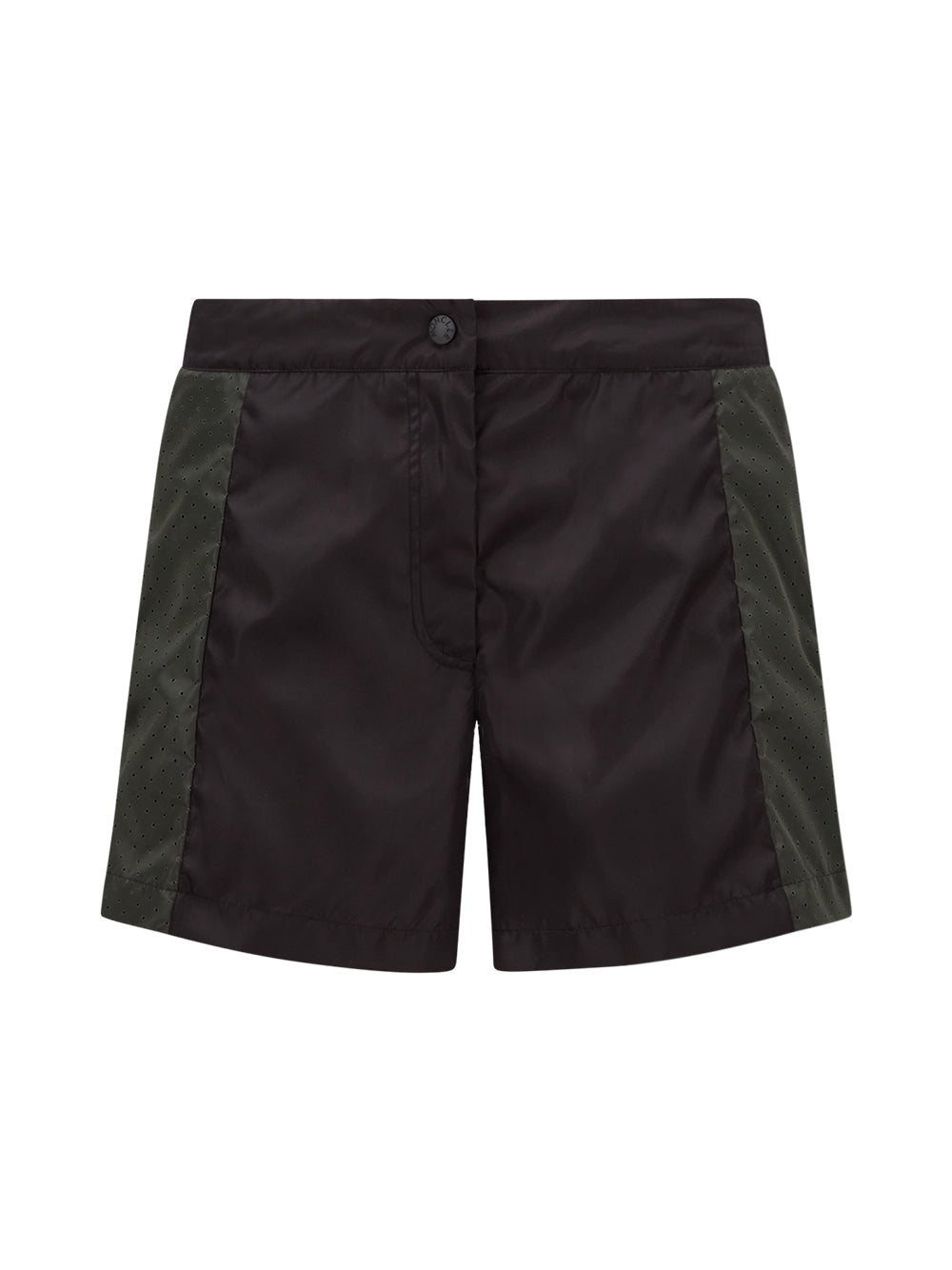 Moncler Shorts Black Polyamide