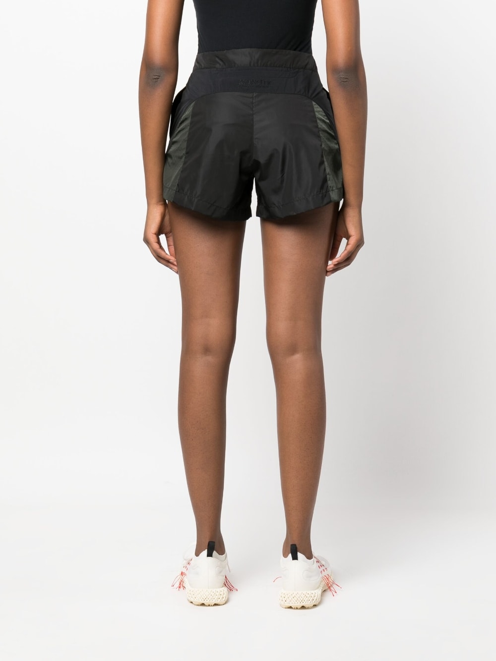 Moncler Shorts Black Polyamide