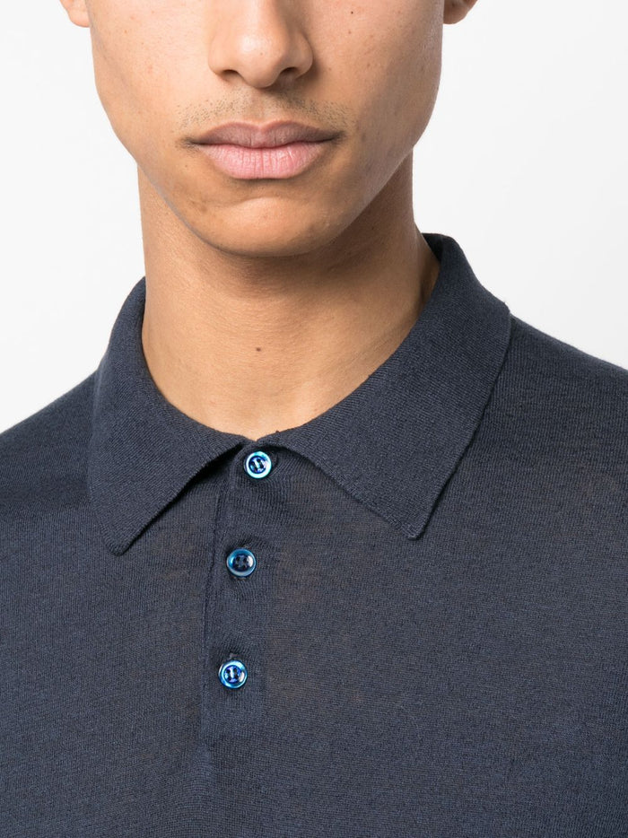 Paltò T-Shirts And Polos Blue Outer: Cotton