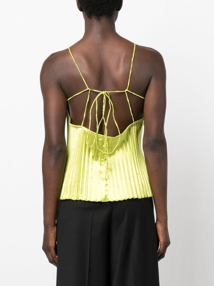 LIDEE WOMAN Top Green Polyester