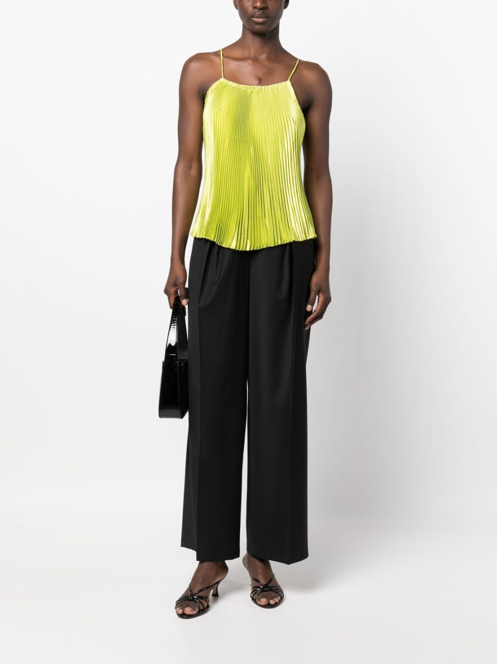 LIDEE WOMAN Top Green Polyester