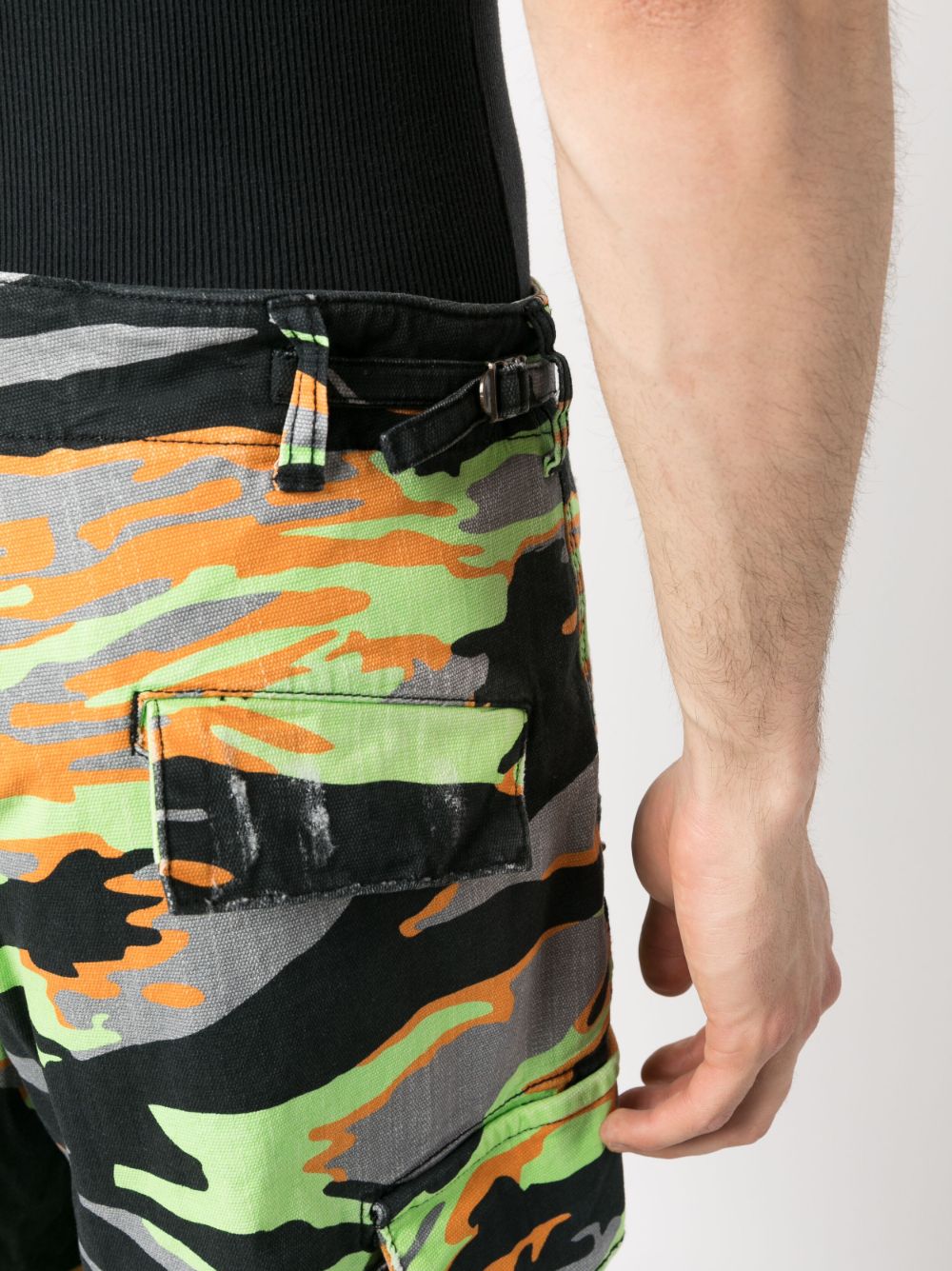 Erl Trousers Green Cotton