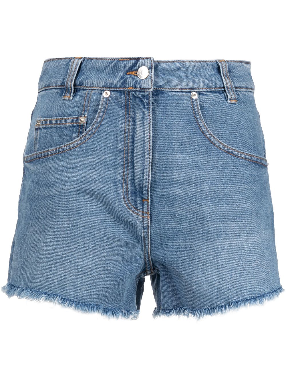 Iro Shorts Blue Lining: Polyester