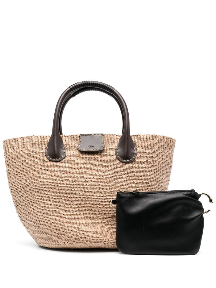CHLOè X ERES Bags Brown Esterno: Pelle Di Vitello