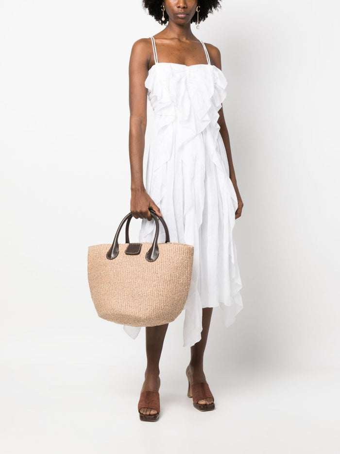 CHLOè X ERES Bags Brown Esterno: Pelle Di Vitello