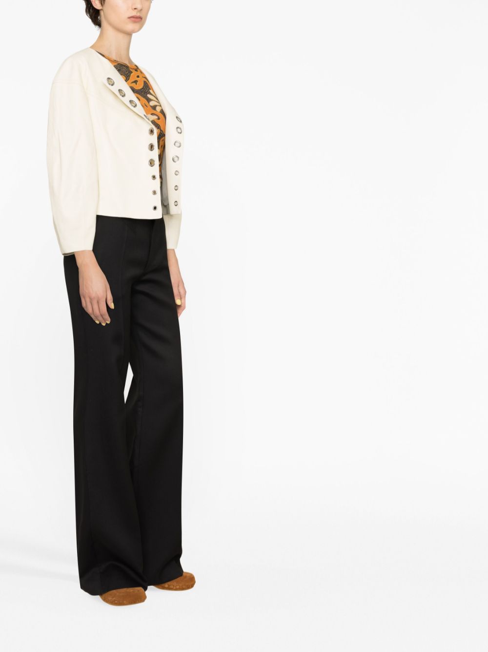 Chloè Trousers Black Lining: Silk