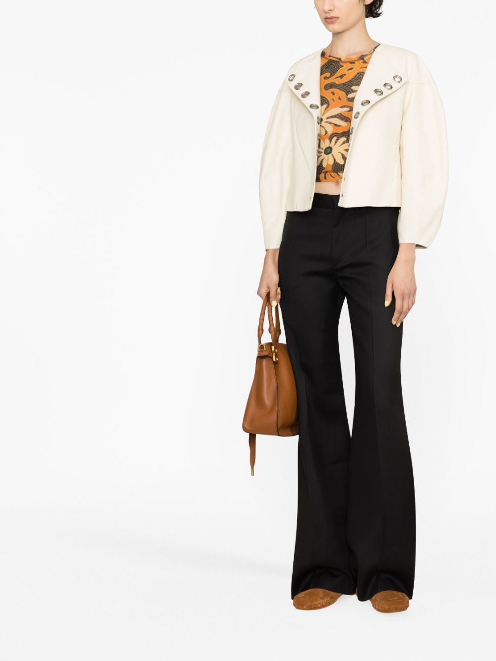 Chloè Trousers Black Lining: Silk