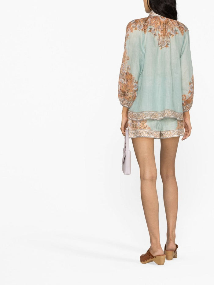 Zimmermann Shirts Green Cotton