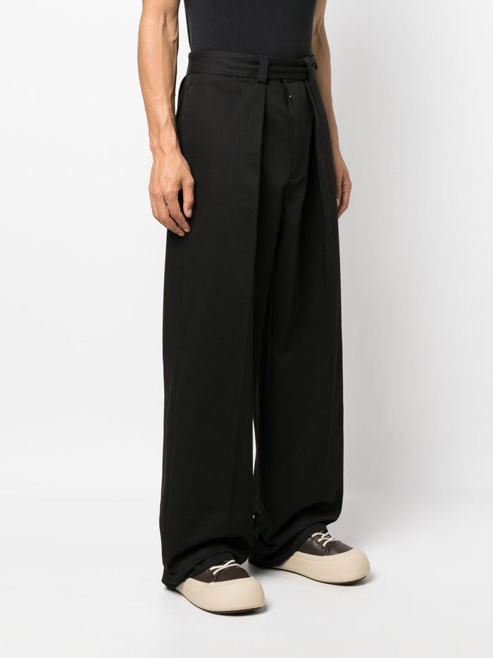 Jil Sander Trousers Black Outer: Cotton