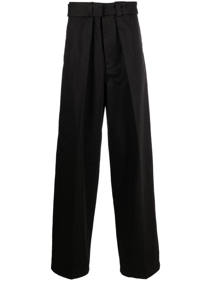 Jil Sander Trousers Black Outer: Cotton