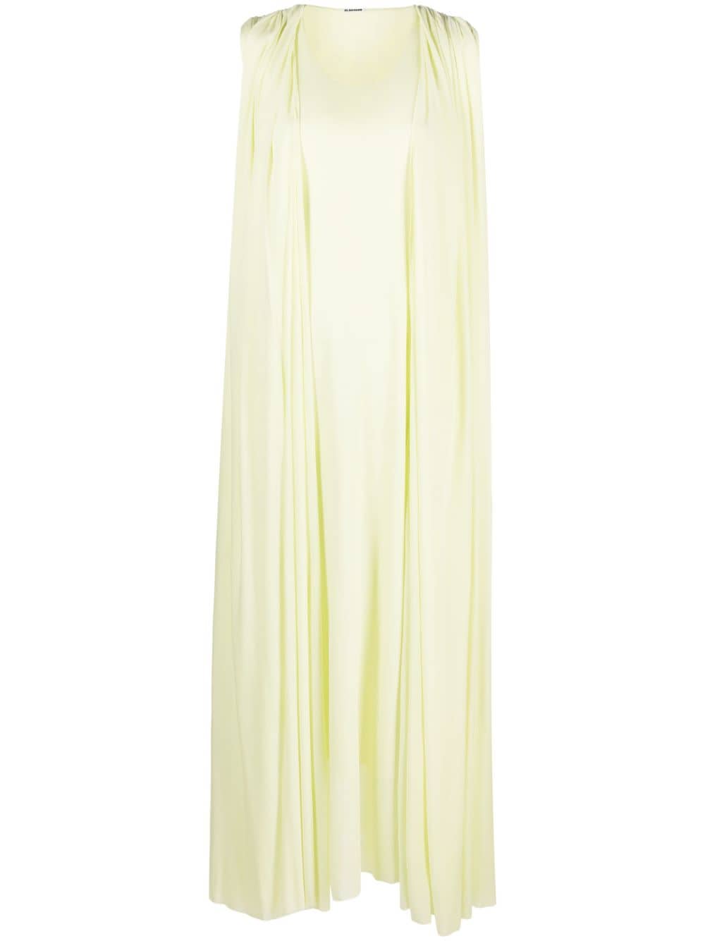 Jil Sander Dresses Yellow Viscose