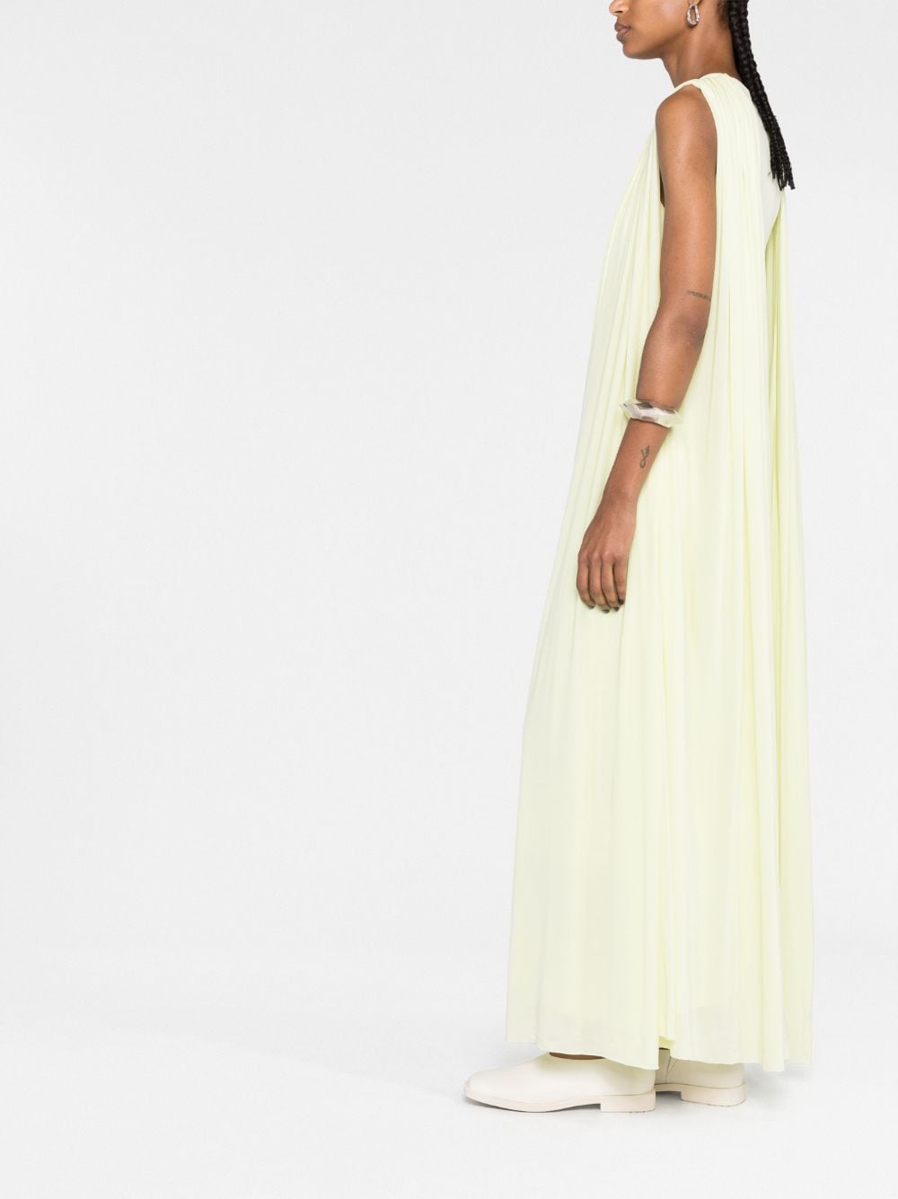 Jil Sander Dresses Yellow Viscose