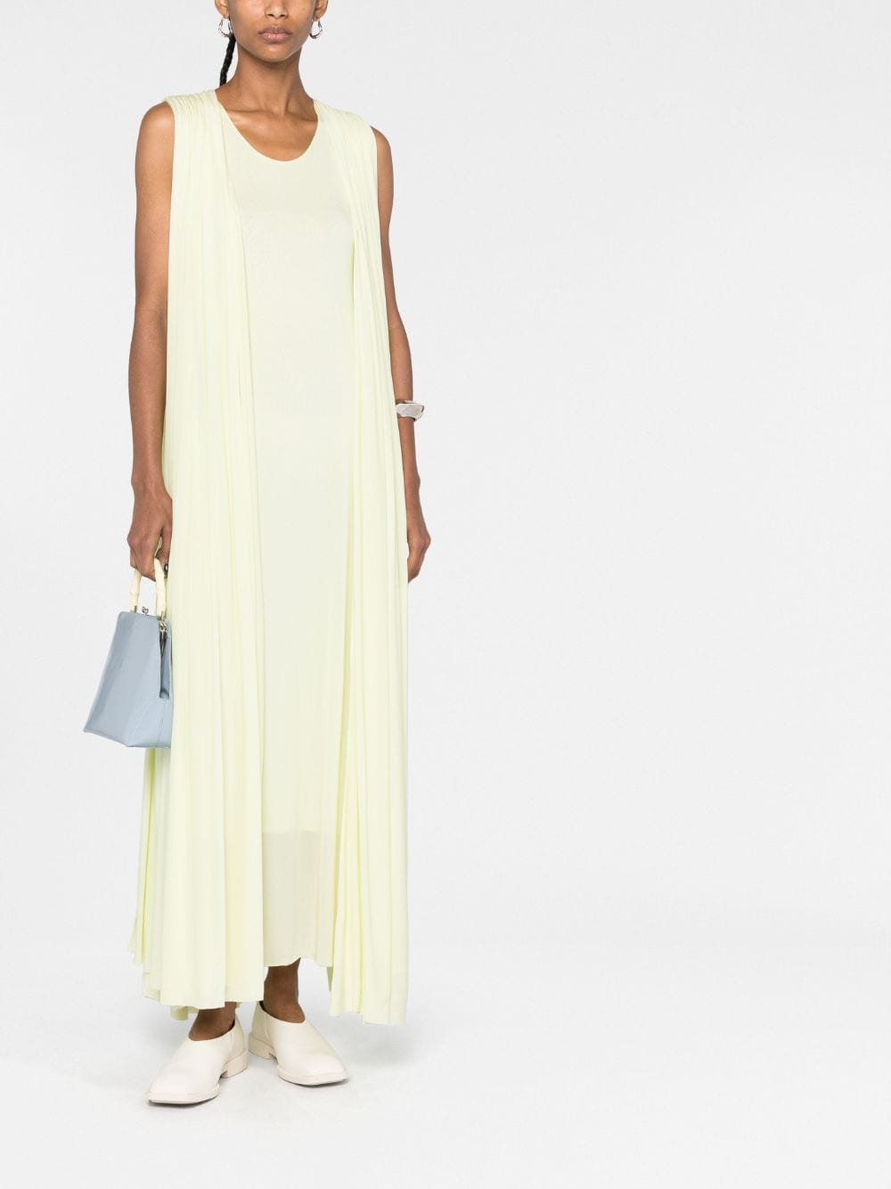 Jil Sander Dresses Yellow Viscose
