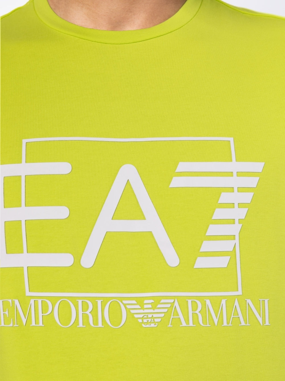 Ea7 T-Shirts And Polos Verde Cotton