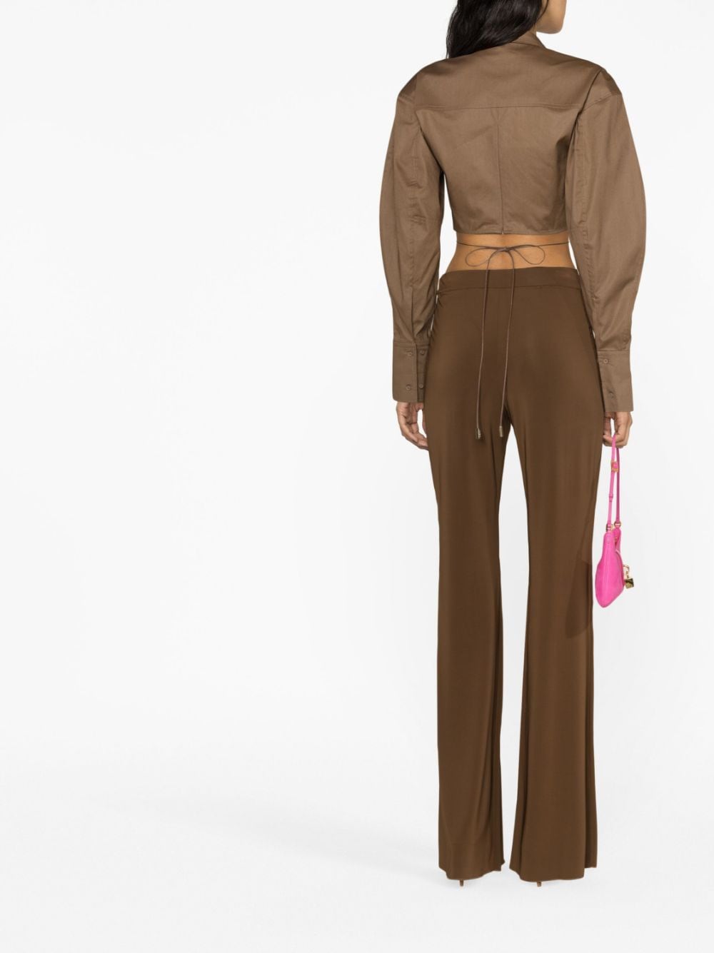 Jacquemus Resort Shirts Brown Cotton