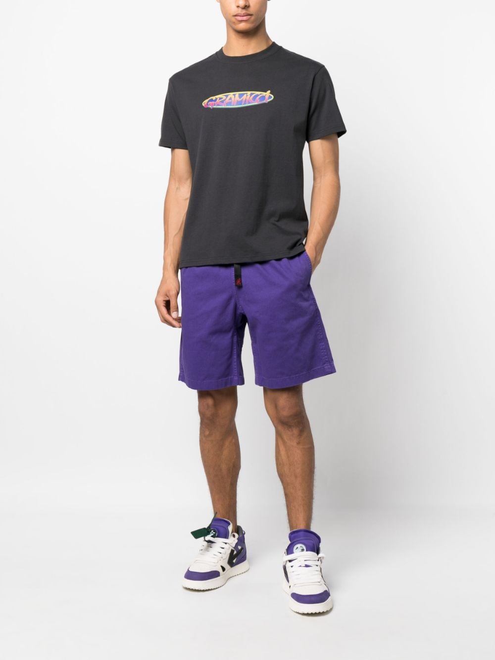 Gramicci Shorts Purple Outer: Cotton