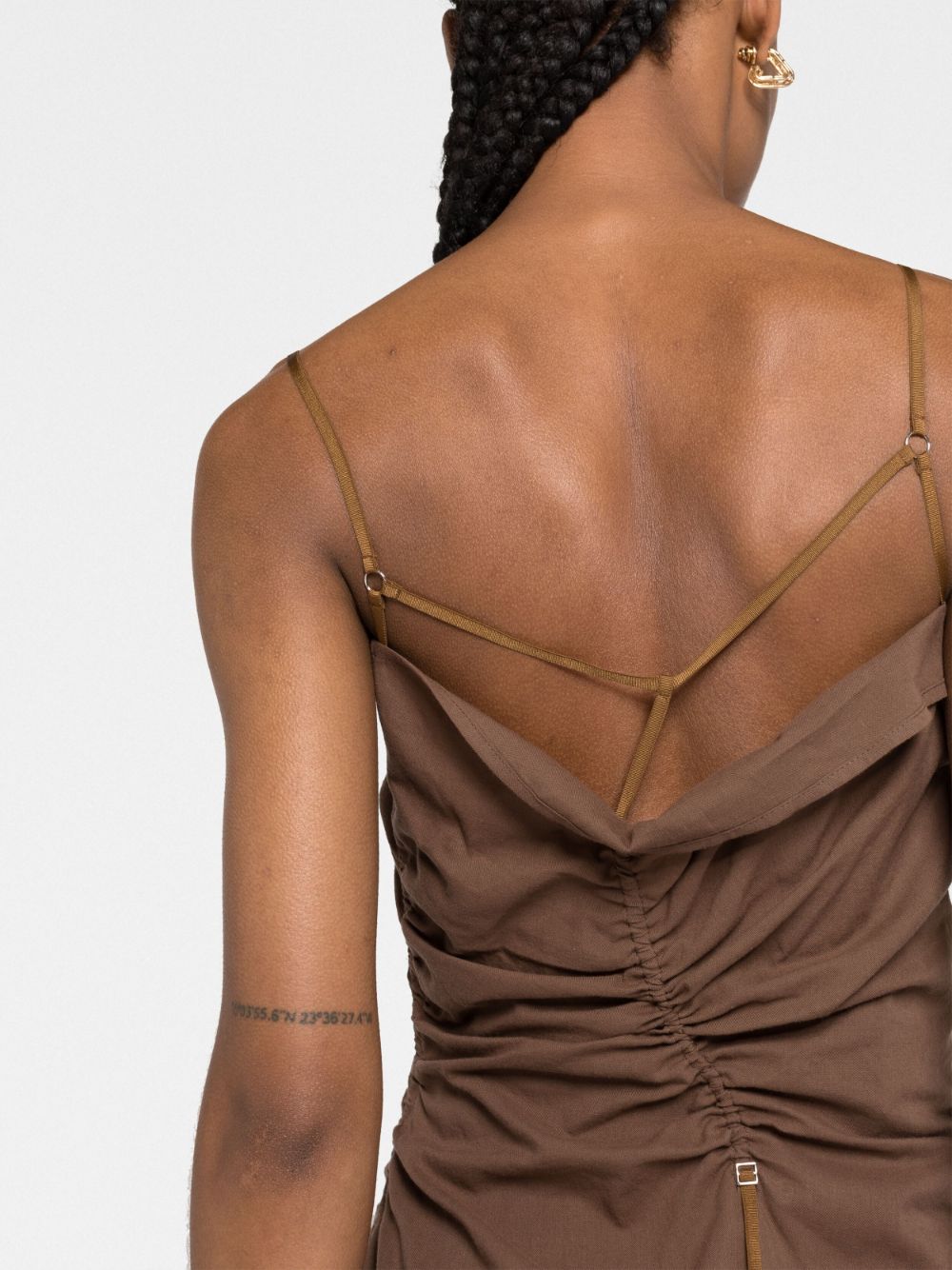 JACQUEMUS RESORT Dresses Brown Cotton