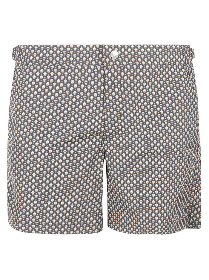 Alexander McQueen Sea clothing Nero Beige T Polyamide