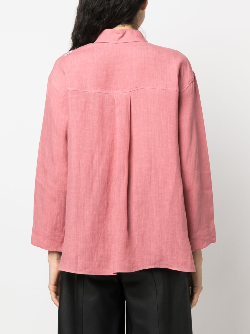 S Max Mara Shirts Red Linen