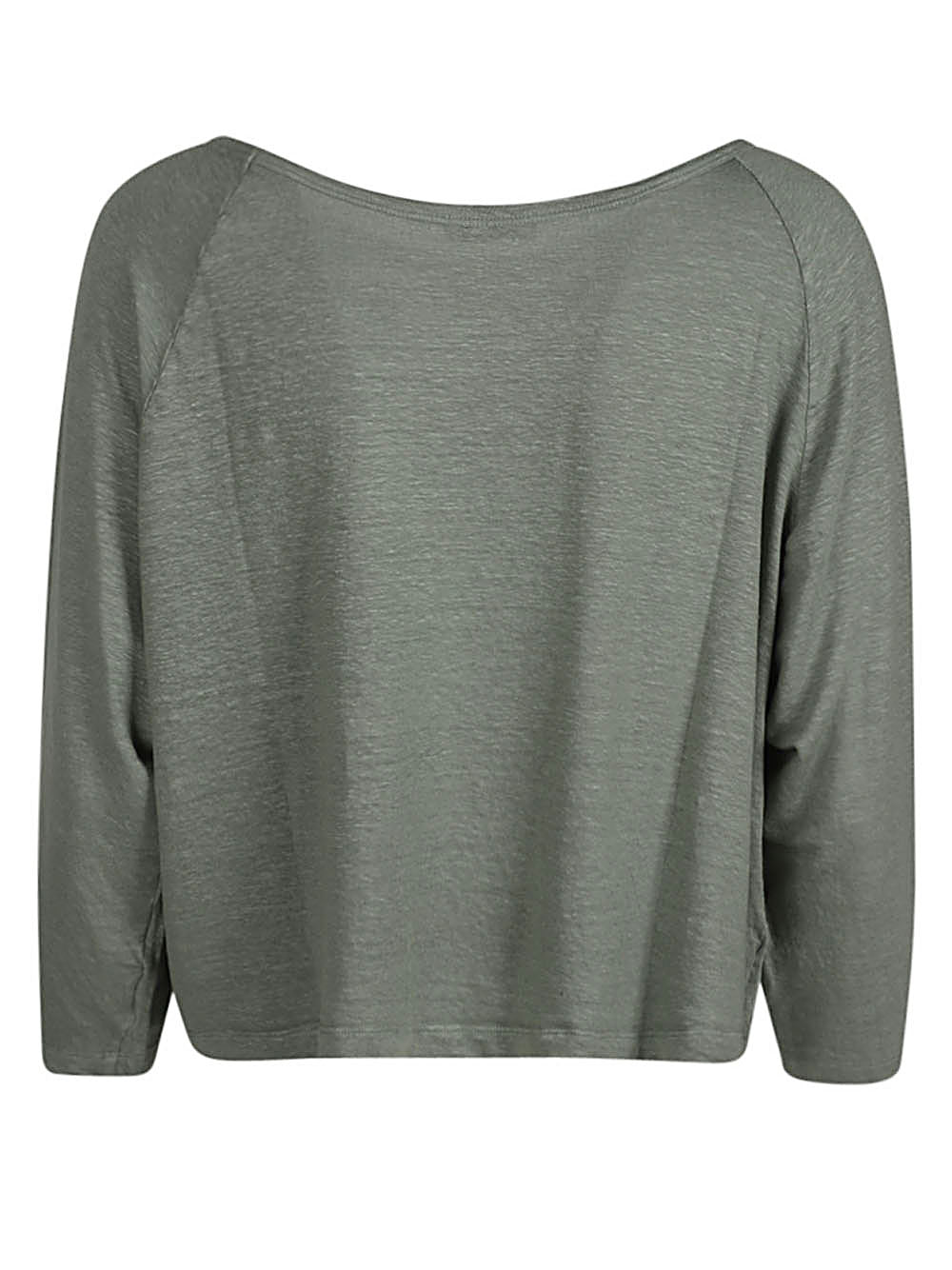Base Sweaters Green Main Material: Linen Elastane