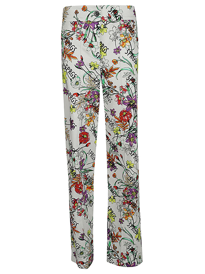 5progress Trousers White Main Material: Cotton