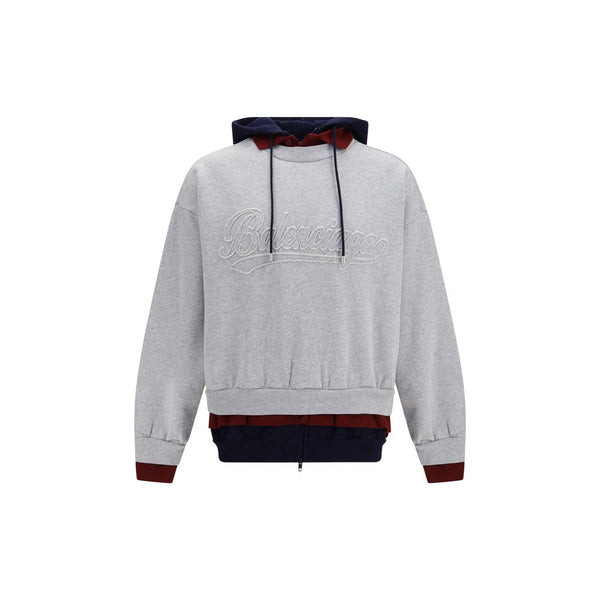 Balenciaga 100% Cotton hoodie in gray