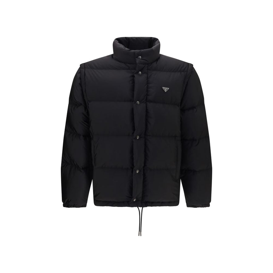 Prada Outer 100% Nylon down jacket in black