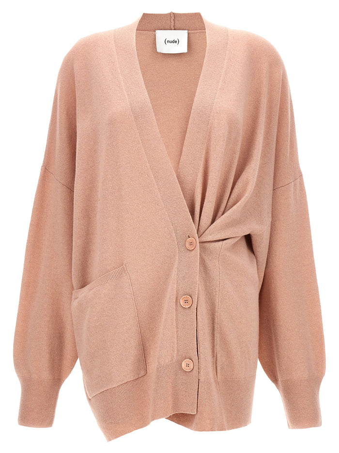 Oversize cardigan Pink Sweater, Cardigans