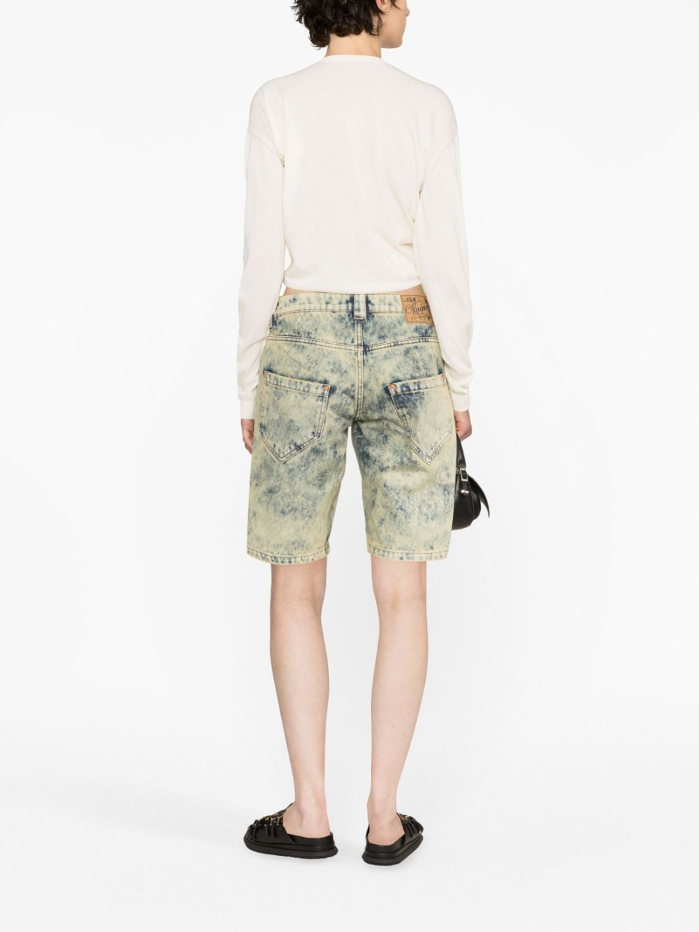 VAQUERA Shorts Light denim Cotton