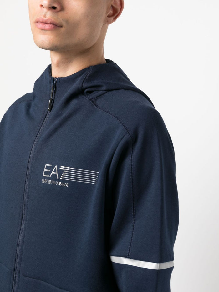 Ea7 Sweaters Blu Outer: Polyester
