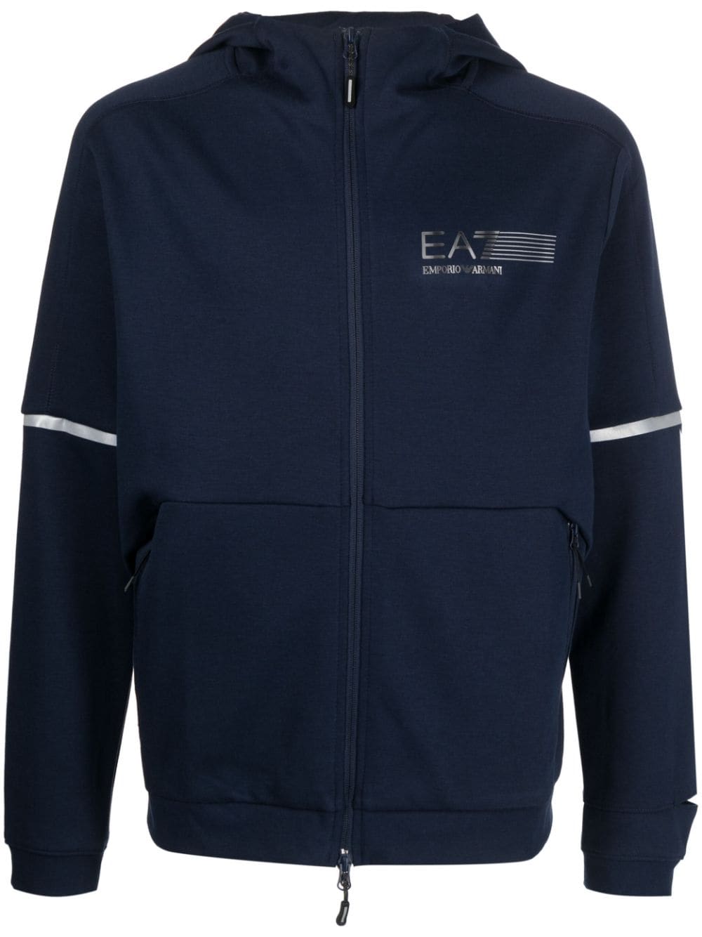Ea7 Sweaters Blu Outer: Polyester
