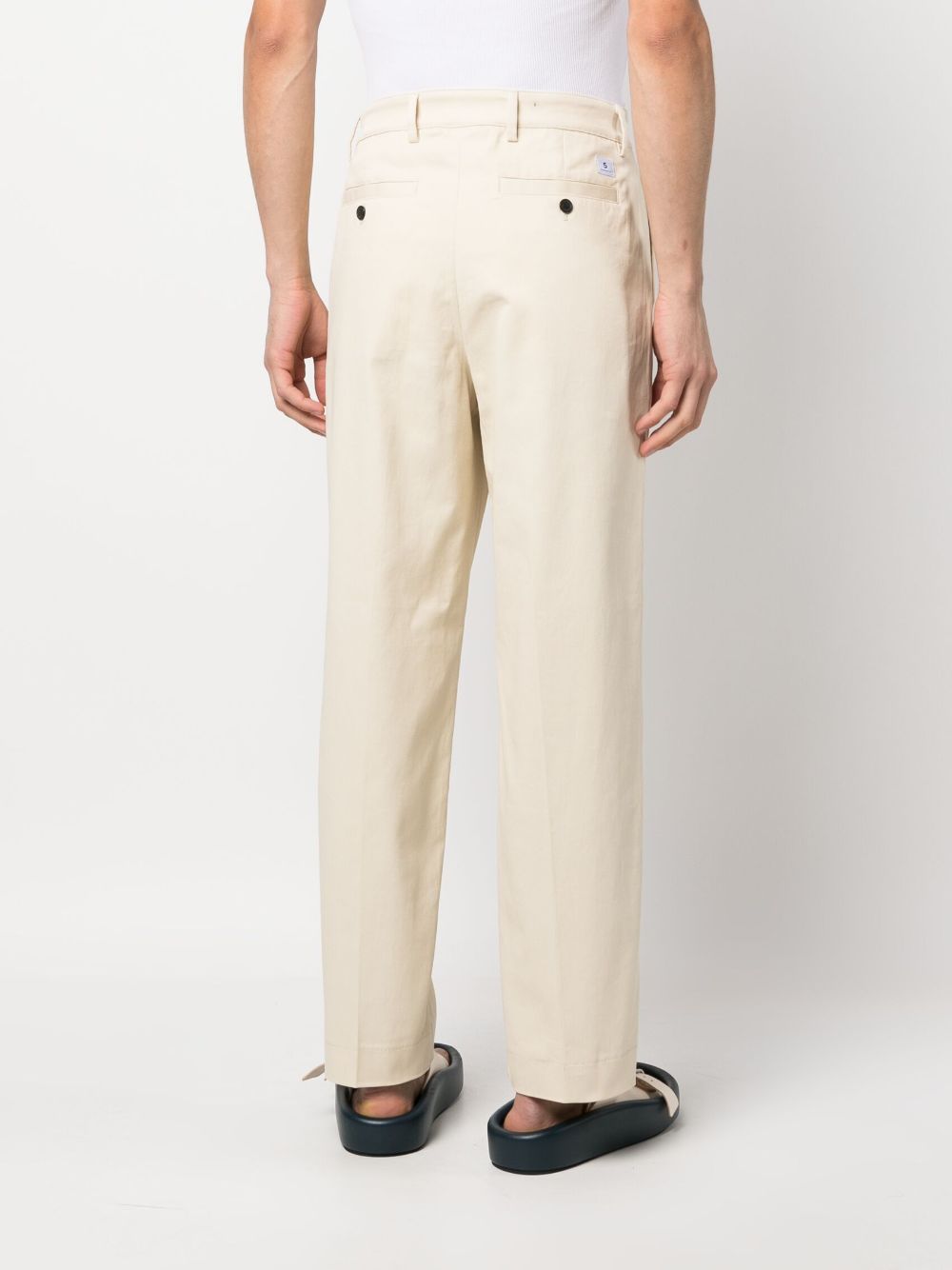 Department5 Trousers Beige Cotton