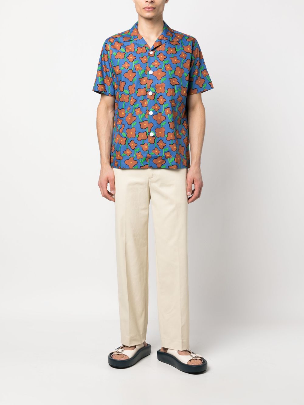 Department5 Trousers Beige Cotton