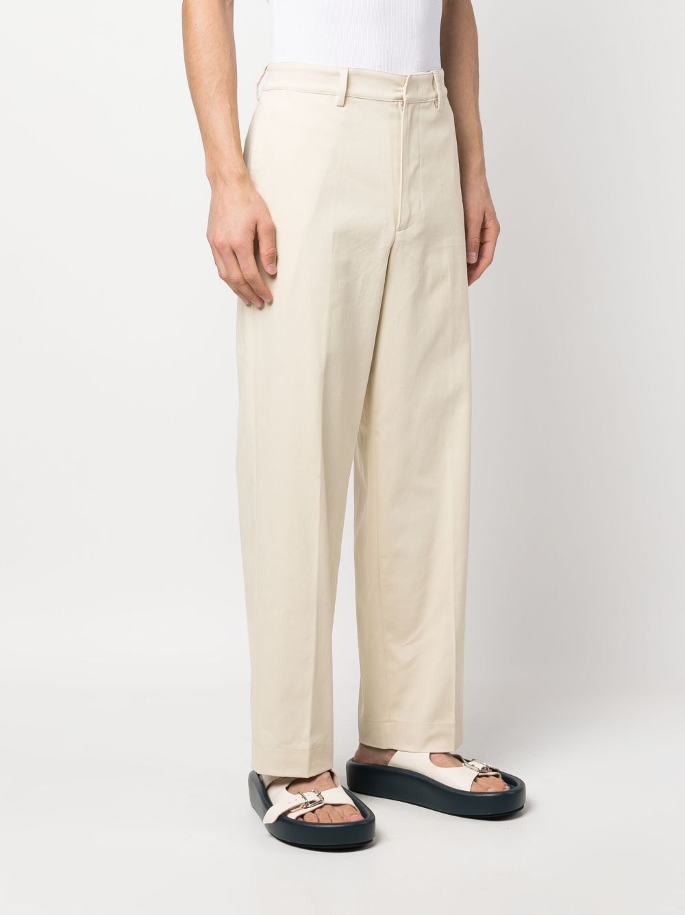 Department5 Trousers Beige Cotton