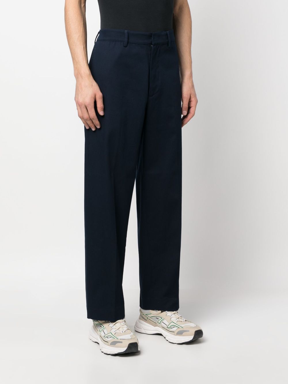 Department5 Trousers Blue Cotton