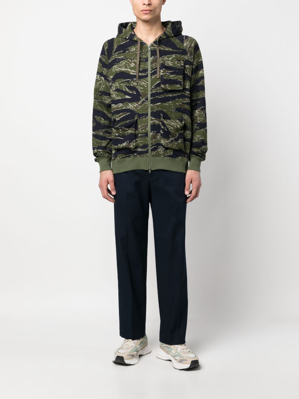 Department5 Trousers Blue Cotton