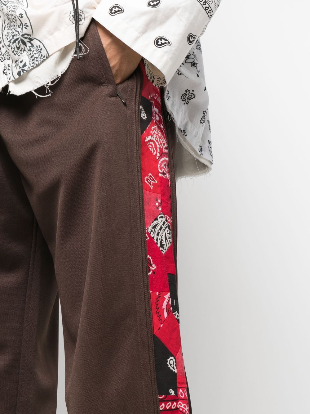 Childern of The Discordance Trousers Brown Polyester