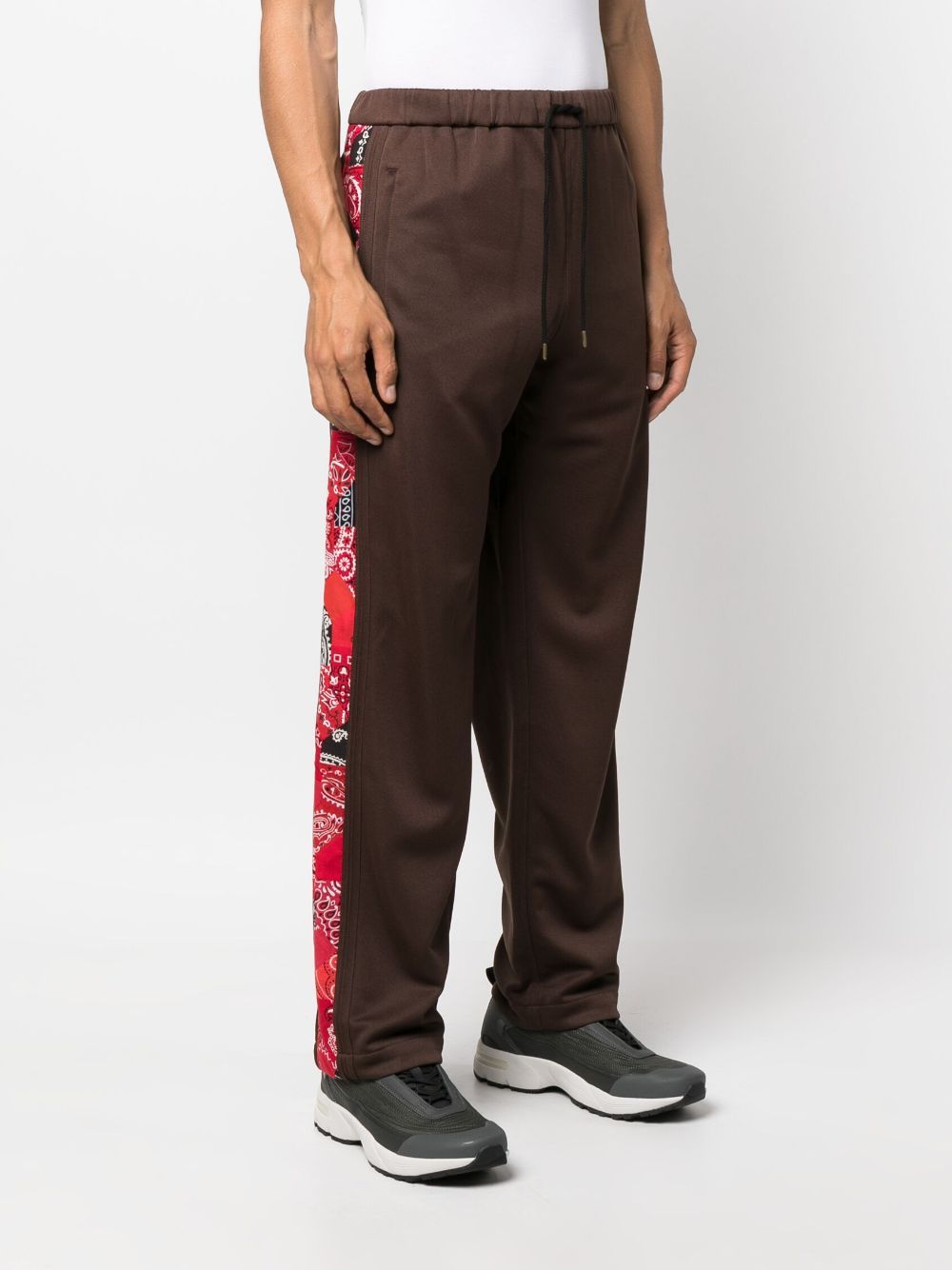 Childern of The Discordance Trousers Brown Polyester